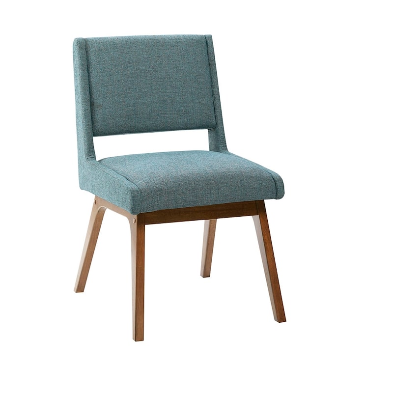 Dining Chair Set of 2, Open Backrest Dining Room Side Chairs