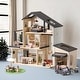 preview thumbnail 2 of 8, Tiny Land® Wooden Dollhouse - Garage