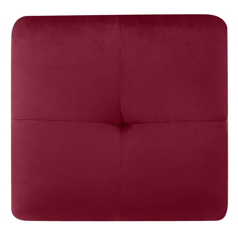 Copper Grove Meharrize Tufted Velvet Ottoman