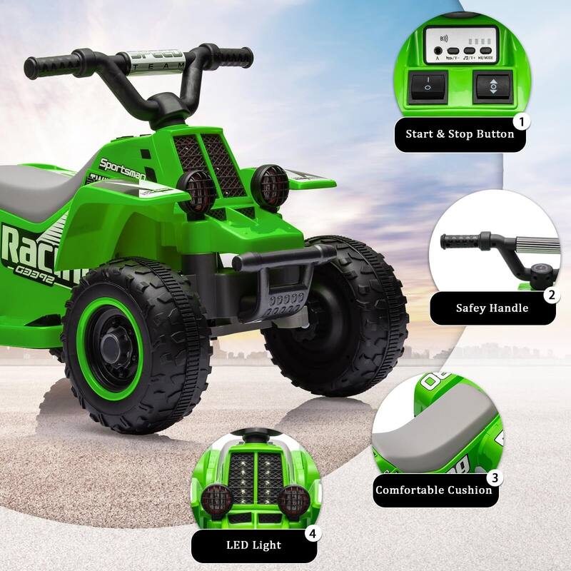 6V Kids Ride On Electric ATV