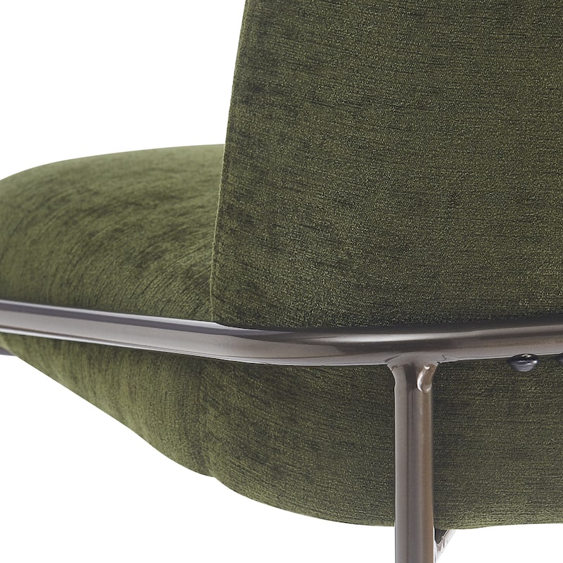 Christopher Knight Home - Bruce Upholstered Metal Bar Stool (Set of 2)