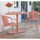 preview thumbnail 6 of 19, Santa Monica Outdoor 3-Piece Bistro Set by Christopher Knight Home