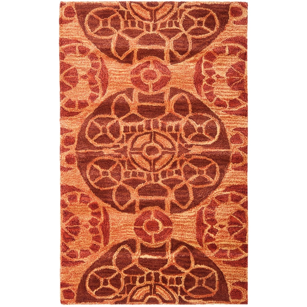 SAFAVIEH Handmade Wyndham Dinie Modern Wool Rug