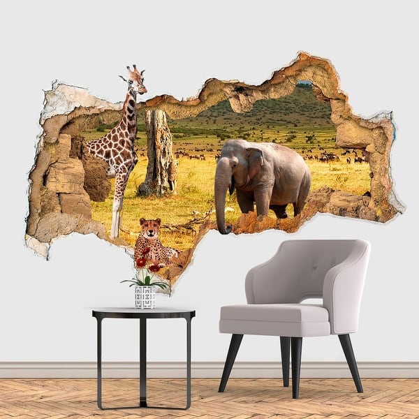 Details about   3D Grassland Cow T310 Animal Wall Stickers Vinyl Wallpaper Mural Wall Mural Su