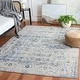 preview thumbnail 6 of 40, SAFAVIEH Odyssey Dido Shabby Chic Oriental Rug 4' x 6' - Grey/Light Blue - Rectangle