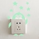 preview thumbnail 1 of 0, Walplus Peel and Stick Glow In The Dark Penguin Wall Stickers Home Room Decor