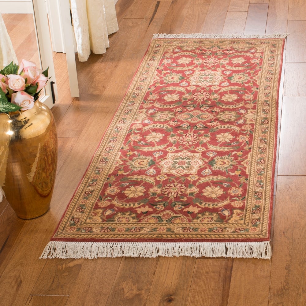 SAFAVIEH Couture Hand-knotted Versailles Nantkea Traditional Oriental Silk Rug