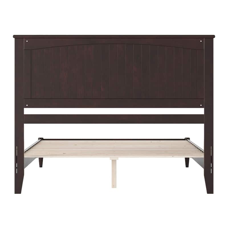 Naples Solid Wood Low Profile Platform Bed