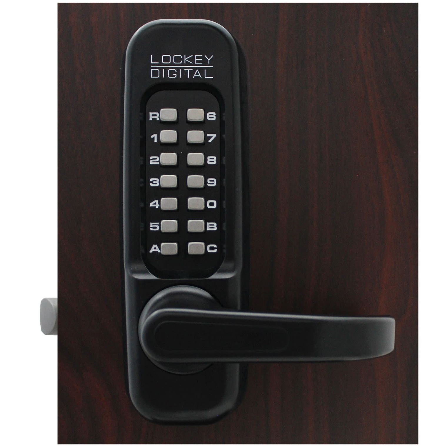 Left Handed Keyless Mechanical Door Lock Combination Security Keypad Entry Lock