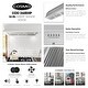 preview thumbnail 3 of 7, Cosmo 36 in. Insert Range Hood with Push Button Controls, 3-Speed Fan, LED Lights and Permanent Filters in Stainless Steel