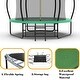 preview thumbnail 6 of 9, Spacious Design Trampoline Solid Base Structure, Safety Pad For Kid