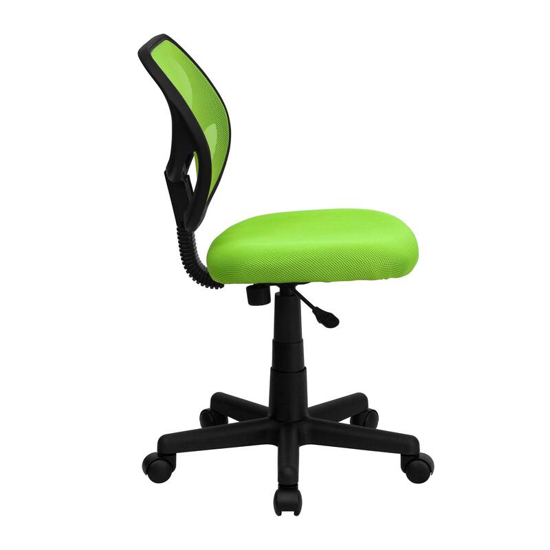 Low Curved Back Mesh Swivel Task Office Chair