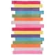 preview thumbnail 7 of 12, nuLOOM Handmade Kids Striped Multicolor Abstract Area Rug