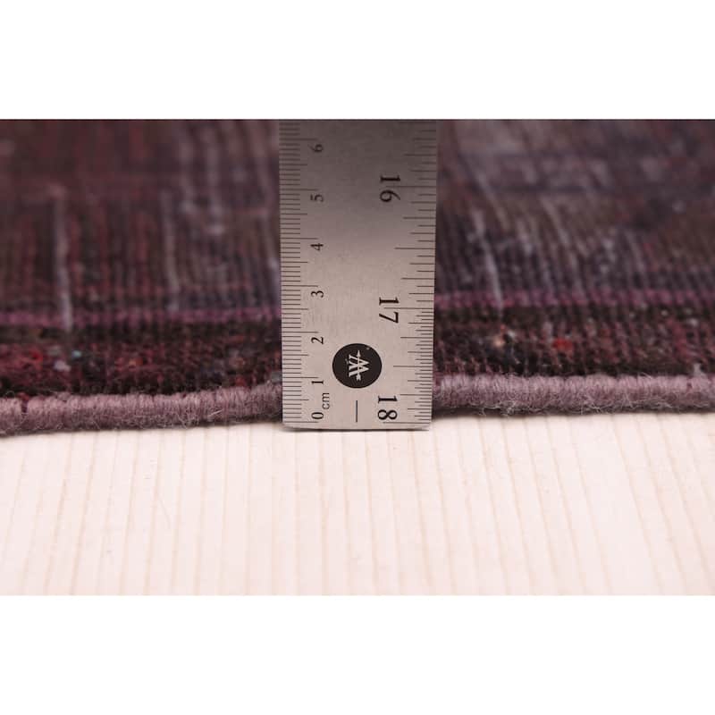 ECARPETGALLERY Hand-knotted Color Transition Pink Wool Rug - 3'2 x 5'3