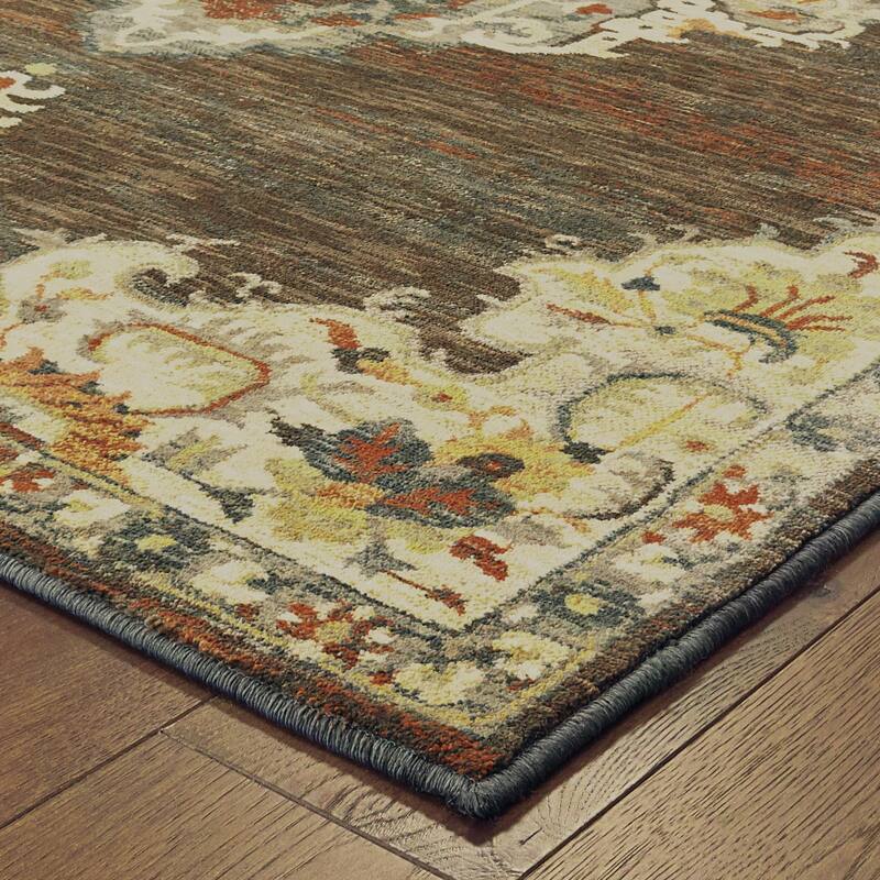 Vista Home Claude Overscale Medallion Area Rug