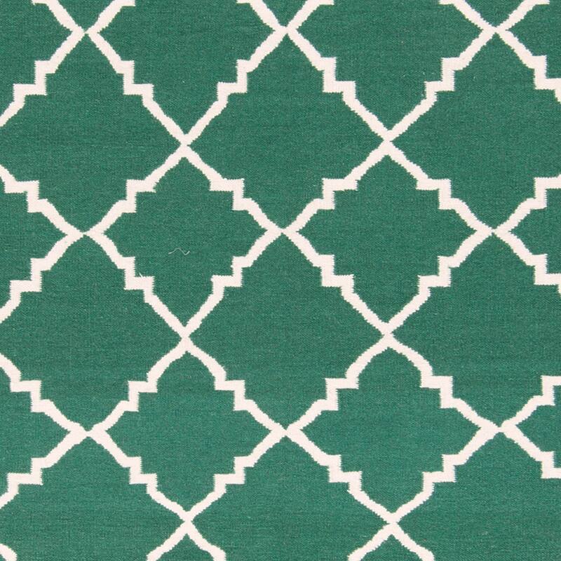 Hand-woven Villach Flatweave Wool Area Rug