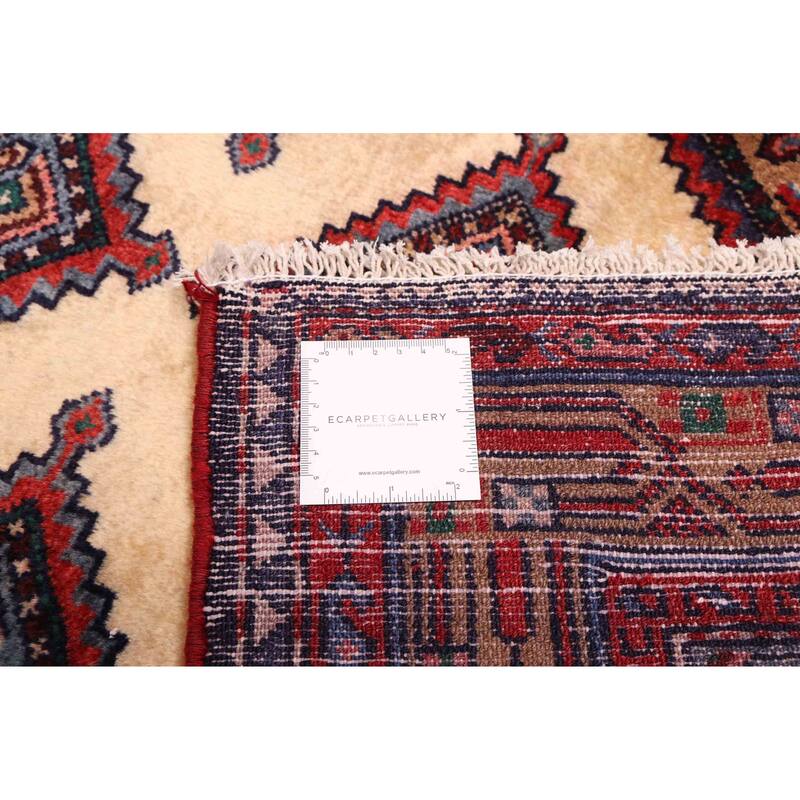 ECARPETGALLERY Hand-knotted Konya Anatolian Cream Wool Rug - 2'9 x 9'8