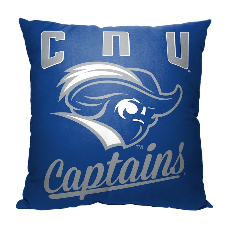 NCAA Coast-to-Coast Athletic Alumni 18 Inch Throw Pillow - 18" x 18" - Christopher Newport