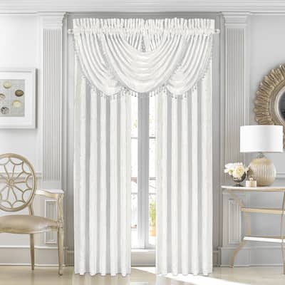 J. Queen New York Bianco Window Panel Pair