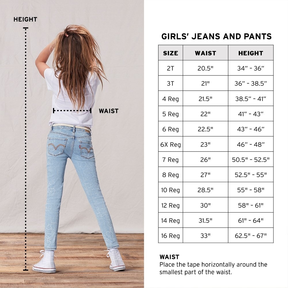girls size 10 slim jeans