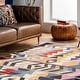preview thumbnail 8 of 14, Nuloom Aurora Geometric Wool Area Rug