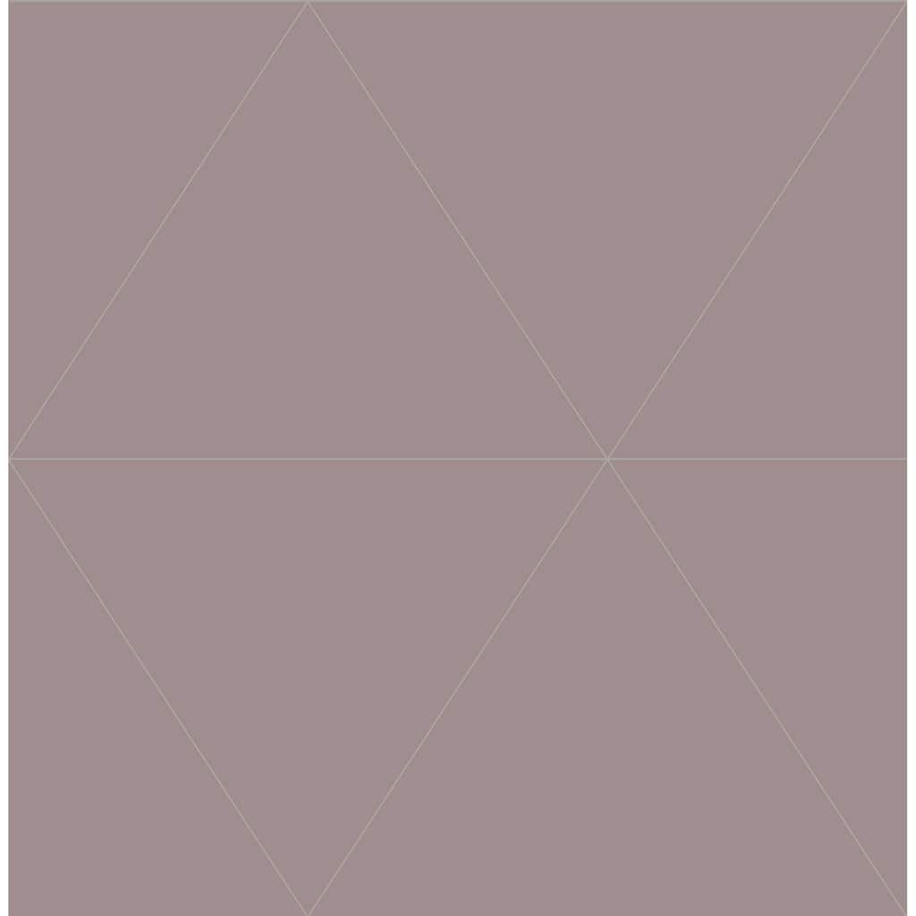 A-Street Prints Twilight Purple Geometric Wallpaper