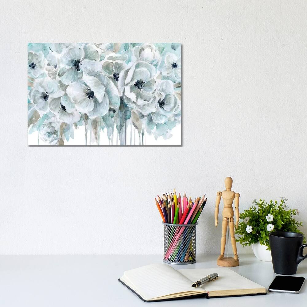 iCanvas "Teal Harmony II" by Carol Robinson Canvas Print