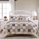 preview thumbnail 7 of 16, Greenland Home Oxford Quilted Bedspread Set, Traditional Plaid, Cotton
