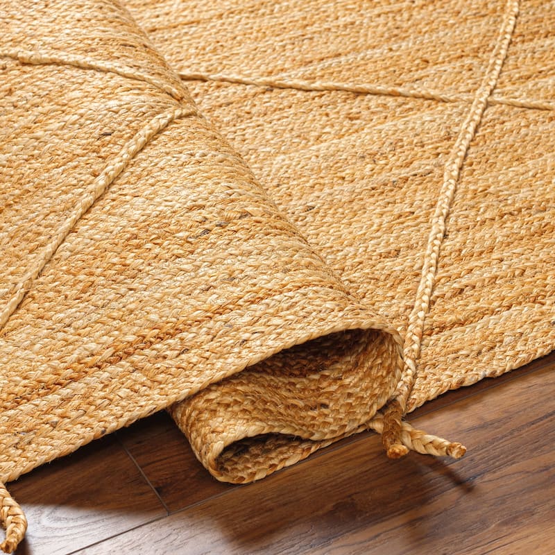 Kegan Handmade Braided Jute Area Rug