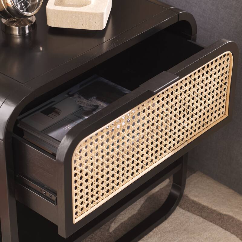 SAFAVIEH Odalys 1-Drawer Nightstand (Fully Assembled)