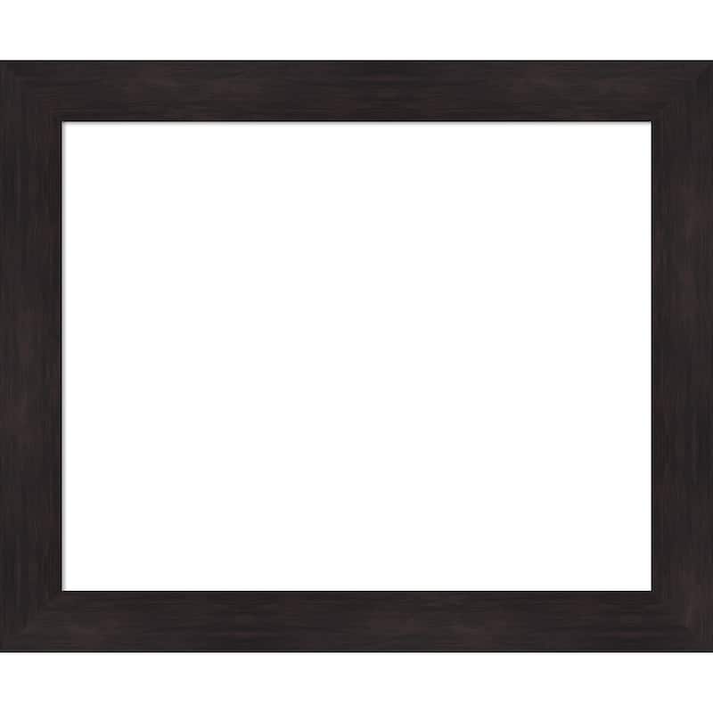 Amanti Art Furniture Espresso Framed Dry Erase Magnetic Board