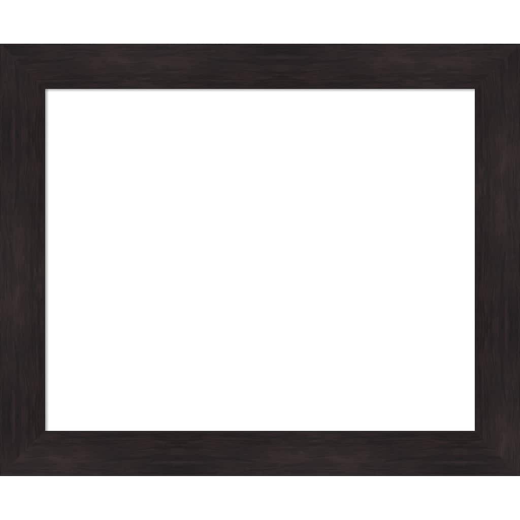 Amanti Art Furniture Espresso Framed Dry Erase Magnetic Board