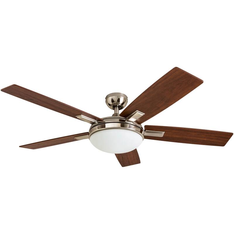 Copper Grove Garff 52-inch Brushed Nickel Ceiling Fan with Remote