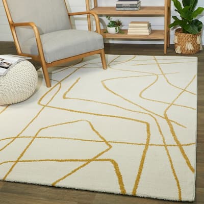 Descartes Abstract Modern Area Rug