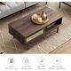 preview thumbnail 14 of 14, Mopio Haylee Modern Farmhouse Boho Coffee Table