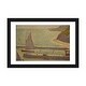 preview thumbnail 1 of 18, iCanvas "Port En Bressin" by Georges Seurat Black - 24x32x1