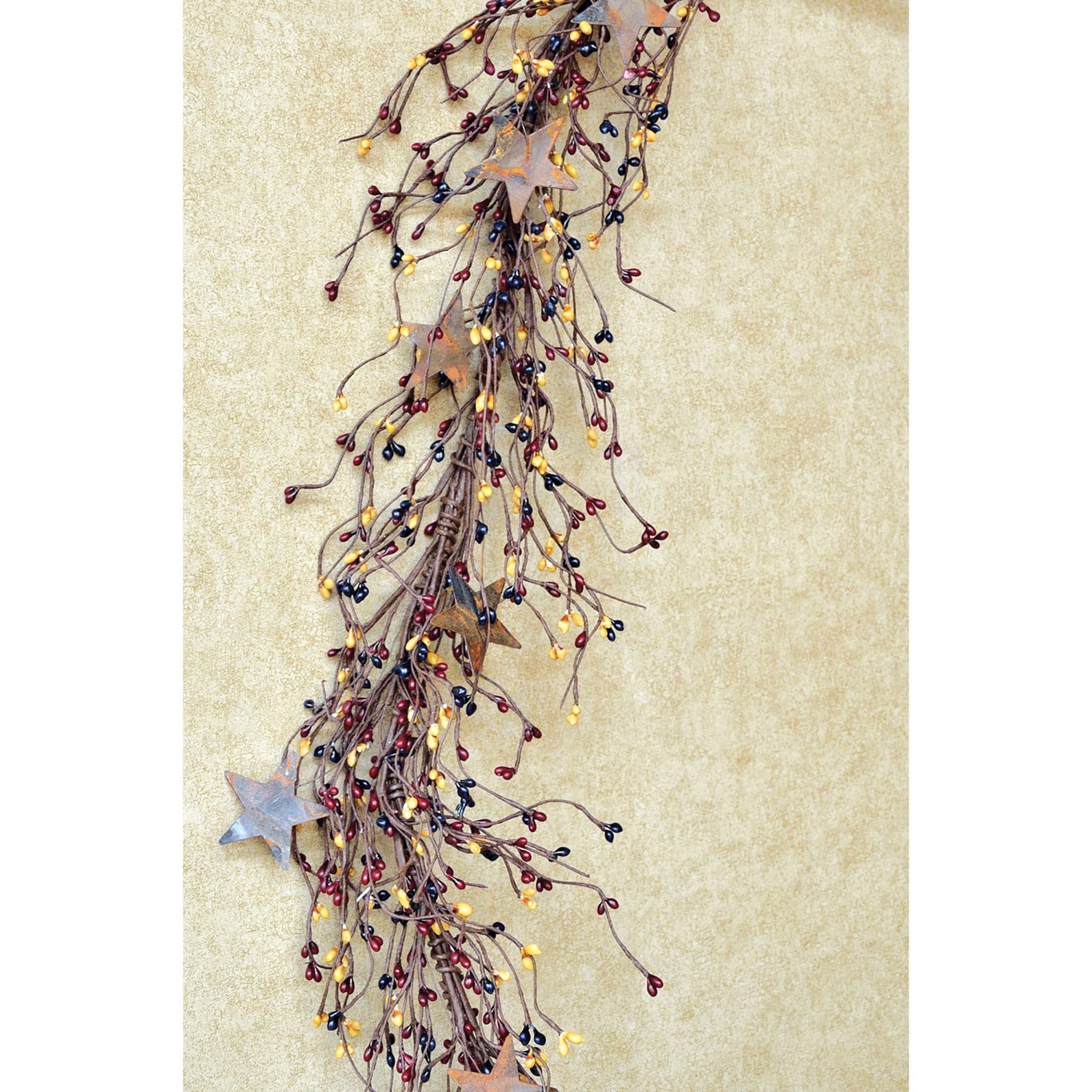 Primitive Mix Pip Berry and Star Garland 40