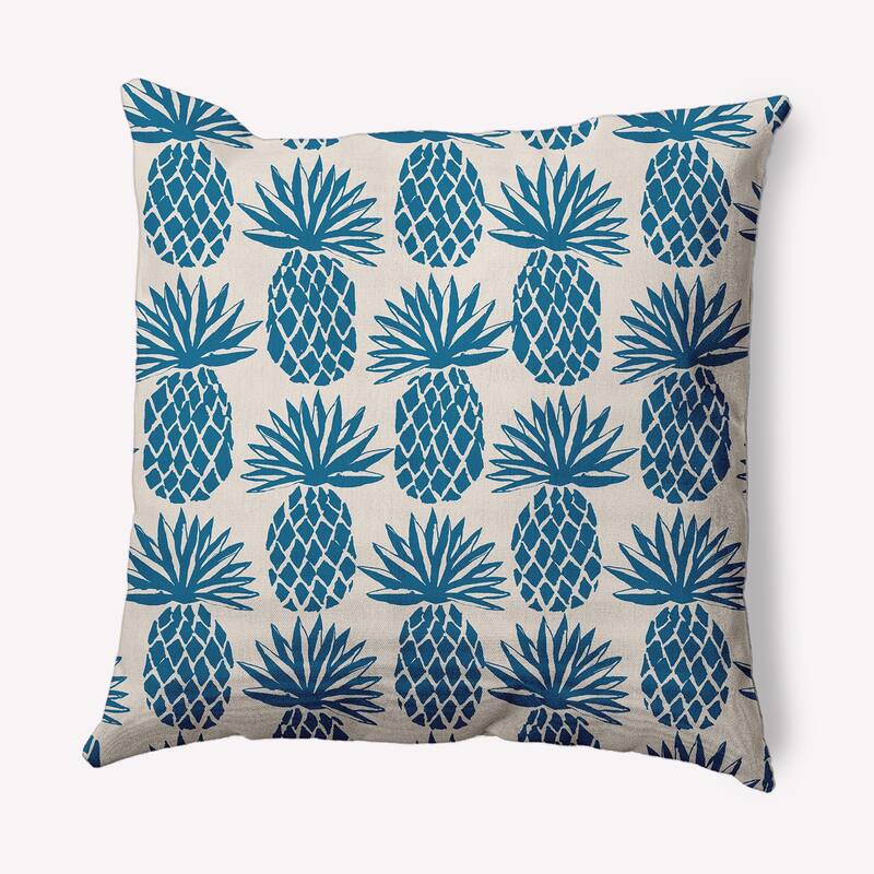 Pineapple Stripes Decorative Throw Pillow