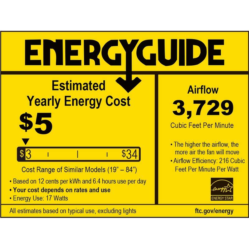 Kute - 44 inch Indoor/Outdoor Ceiling Fan with Matte White Blades - Matte White