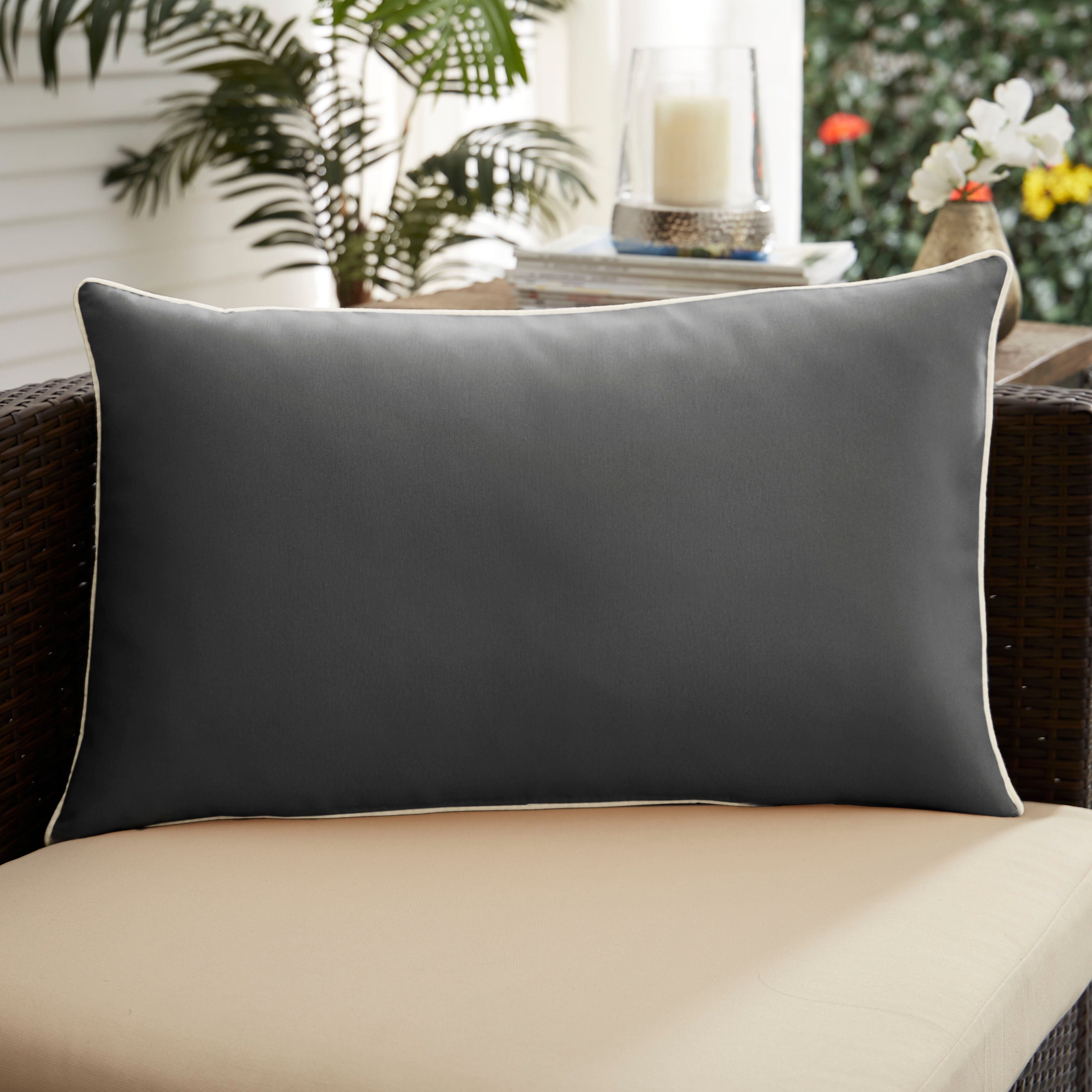 Sorra Home Outdoor Corded Pillow Single