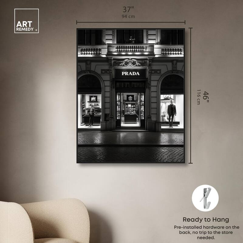 Fashion Presence Canvas by Art Remedy