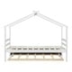preview thumbnail 32 of 49, Roof styled wooden bed with trundle