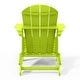 preview thumbnail 119 of 166, Laguna Fade Resistant All Weather Outdoor Patio Folding Adirondack Chair