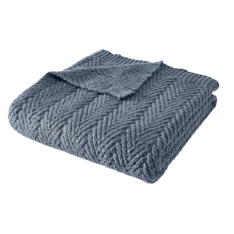 Frye Chevron Textured 50x70 Throw