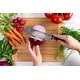 preview thumbnail 3 of 1, Ginsu Kiso Dishwasher Safe 5'' Santoku Knife