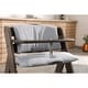 preview thumbnail 6 of 4, hauck High Chair Pad Deluxe Cushion for Alpha+ and Beta+ Wooden Highchair, Grey - 0.66