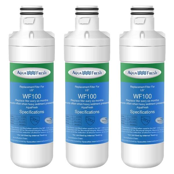 Shop Black Friday Deals On Aqua Fresh Wf100 Filters Replacement For Oem Lg Lt1000pcs Refrigerator Water Filter 3 Pack White Overstock 31708808