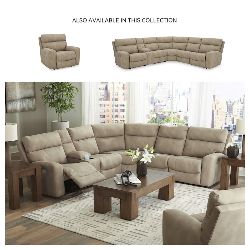 Signature Design by Ashley Next-Gen DuraPella Beige Power Recliner