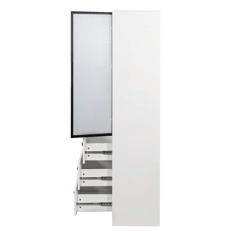 70.87" H Tall Bathroom Storage Cabinet