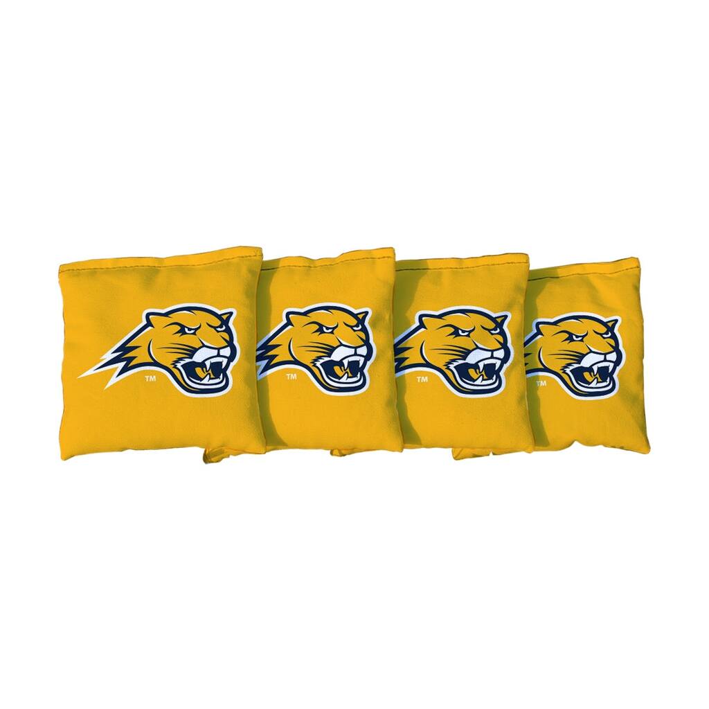 Averett University Cougars Gold Cornhole Bags